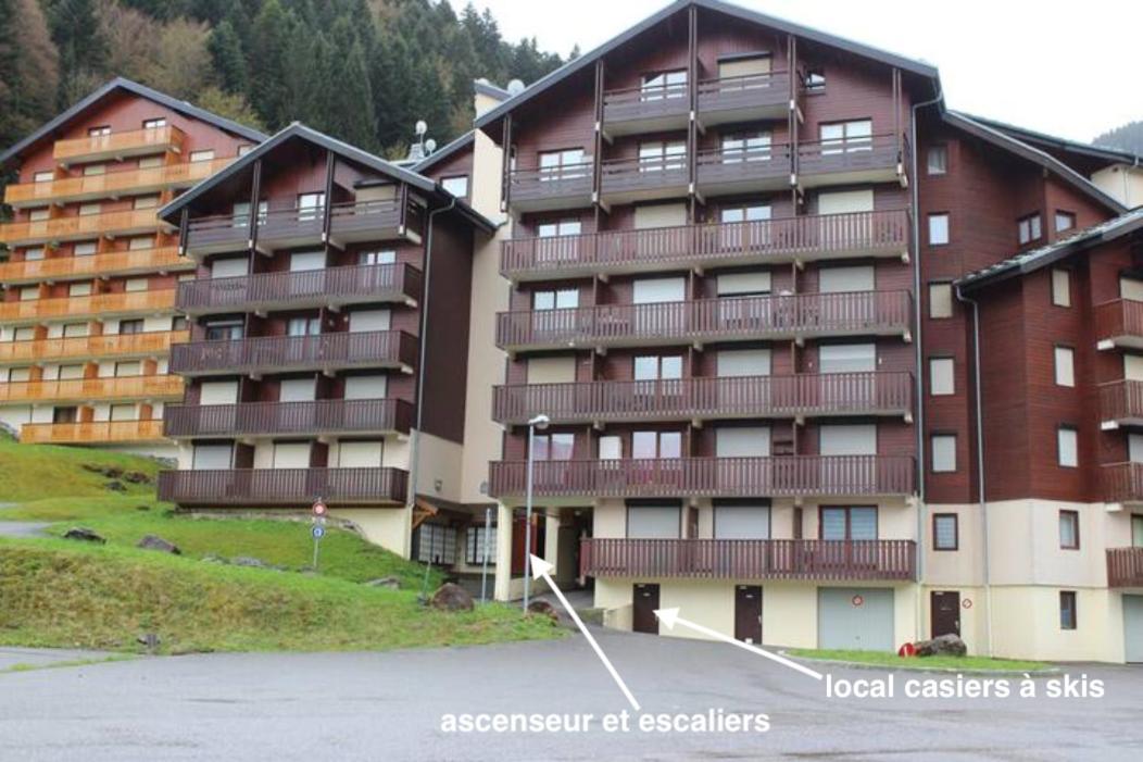 Au Pied Des Pistes B48, Chaleureux Studio 4 Pers, Balcon Plein Sud, Draps Non Compris Saint-Jean-dʼAulps 외부 사진