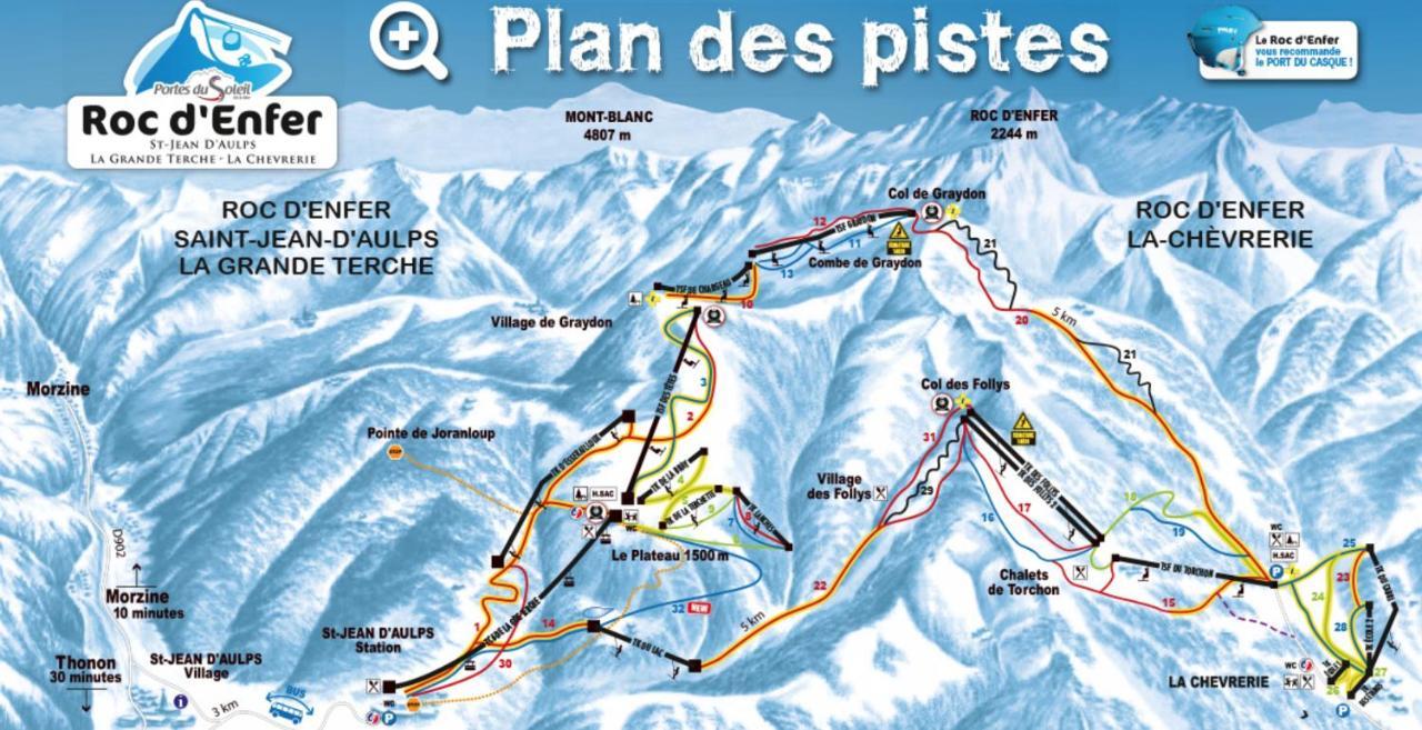 Au Pied Des Pistes B48, Chaleureux Studio 4 Pers, Balcon Plein Sud, Draps Non Compris Saint-Jean-dʼAulps 외부 사진