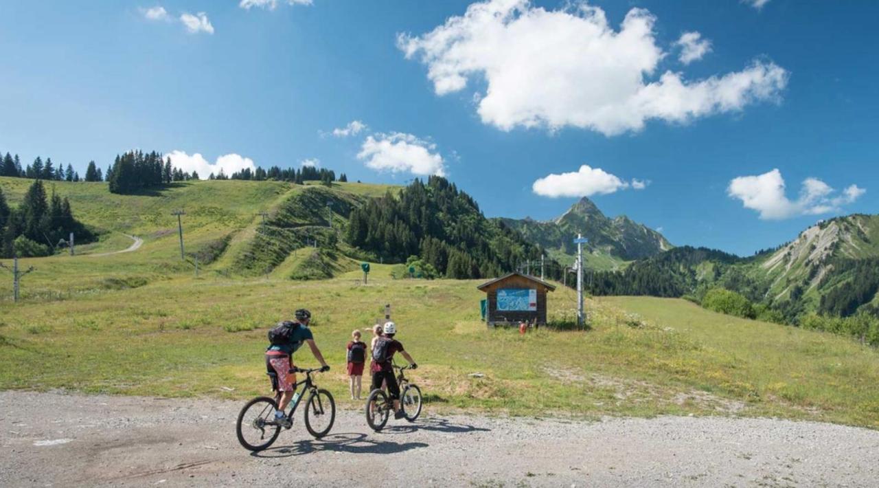 Au Pied Des Pistes B48, Chaleureux Studio 4 Pers, Balcon Plein Sud, Draps Non Compris Saint-Jean-dʼAulps 외부 사진