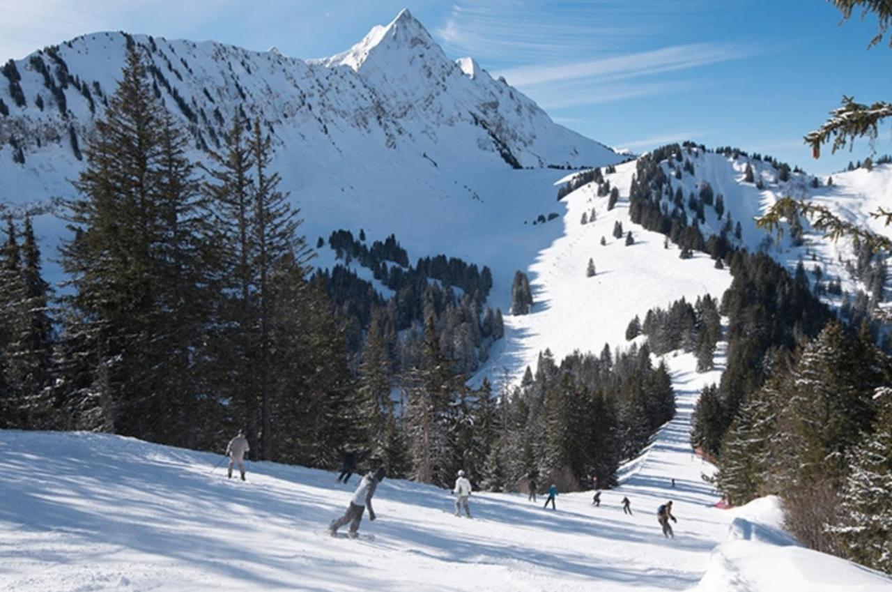 Au Pied Des Pistes B48, Chaleureux Studio 4 Pers, Balcon Plein Sud, Draps Non Compris Saint-Jean-dʼAulps 외부 사진